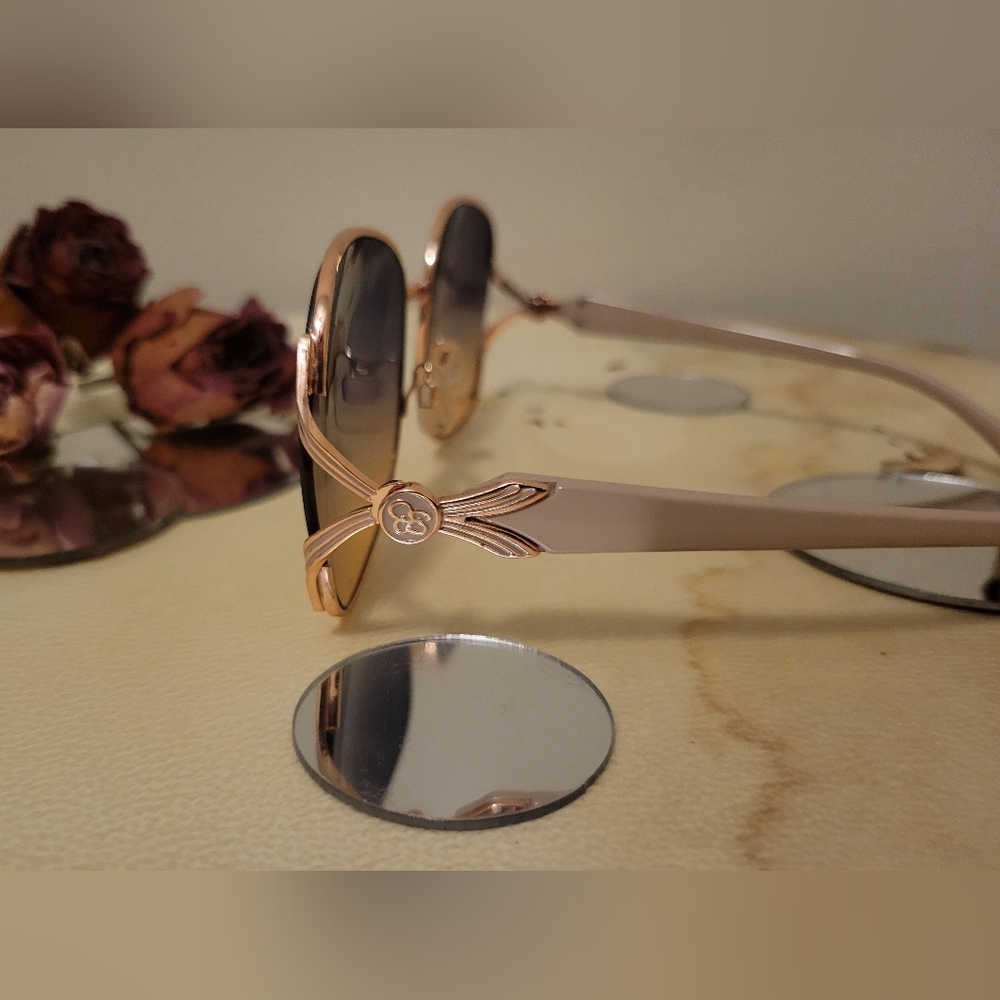 Jessica Simpson J5514 RGDND Butterfly Sunglasses Rose Gold Nude Gradient - Picture 4 of 12